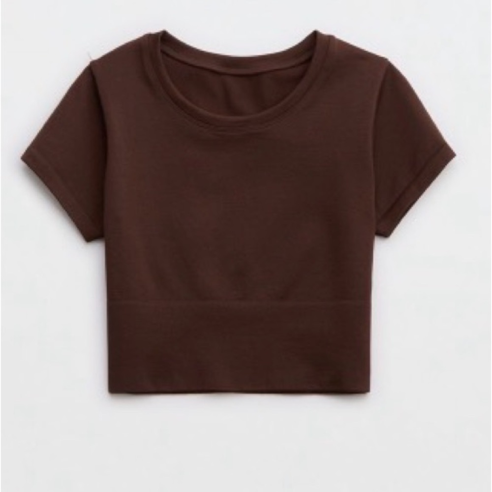 NWOT Offline by Aerie Sidewalk Seamless Cropped T-shirt